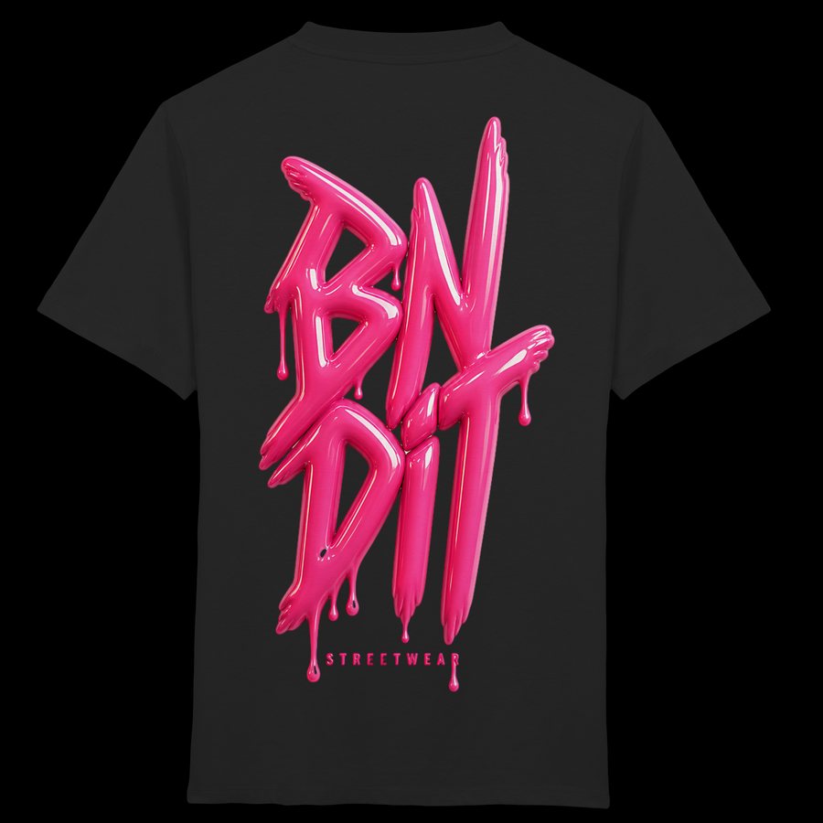 Pink Drip Tee, Rückenprint