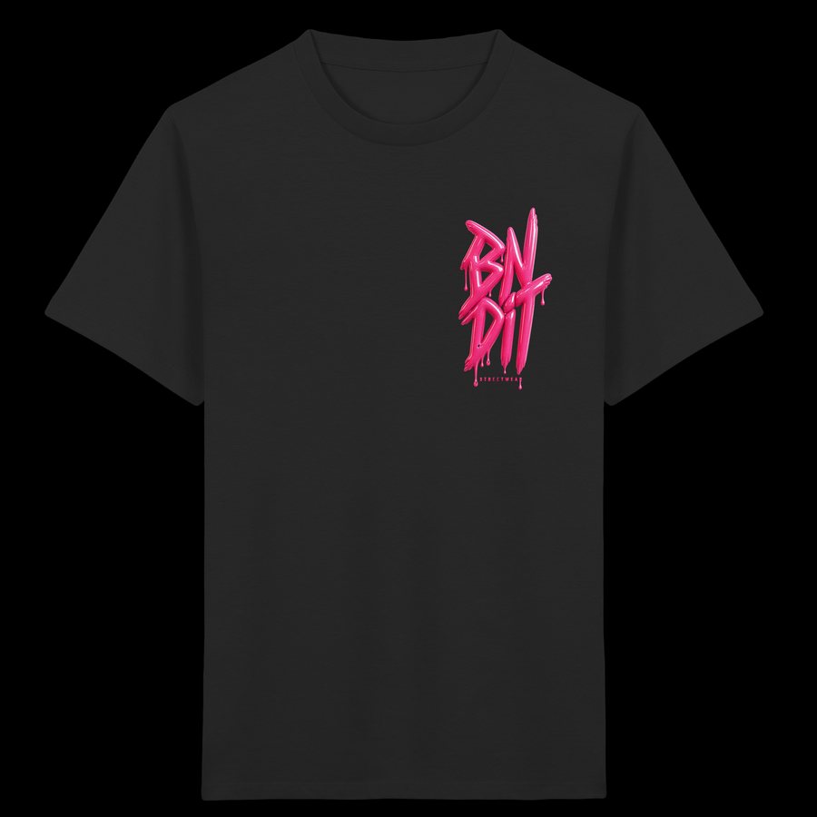 Pink Drip Tee, Brustprint