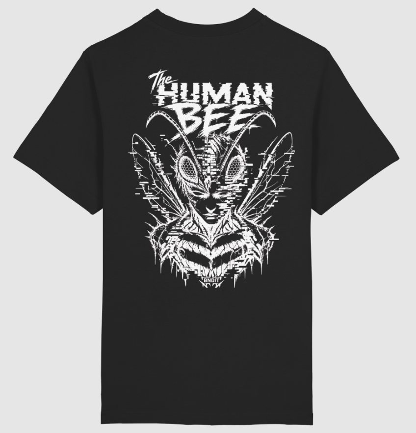 The Human Bee Tee, Rückenprint